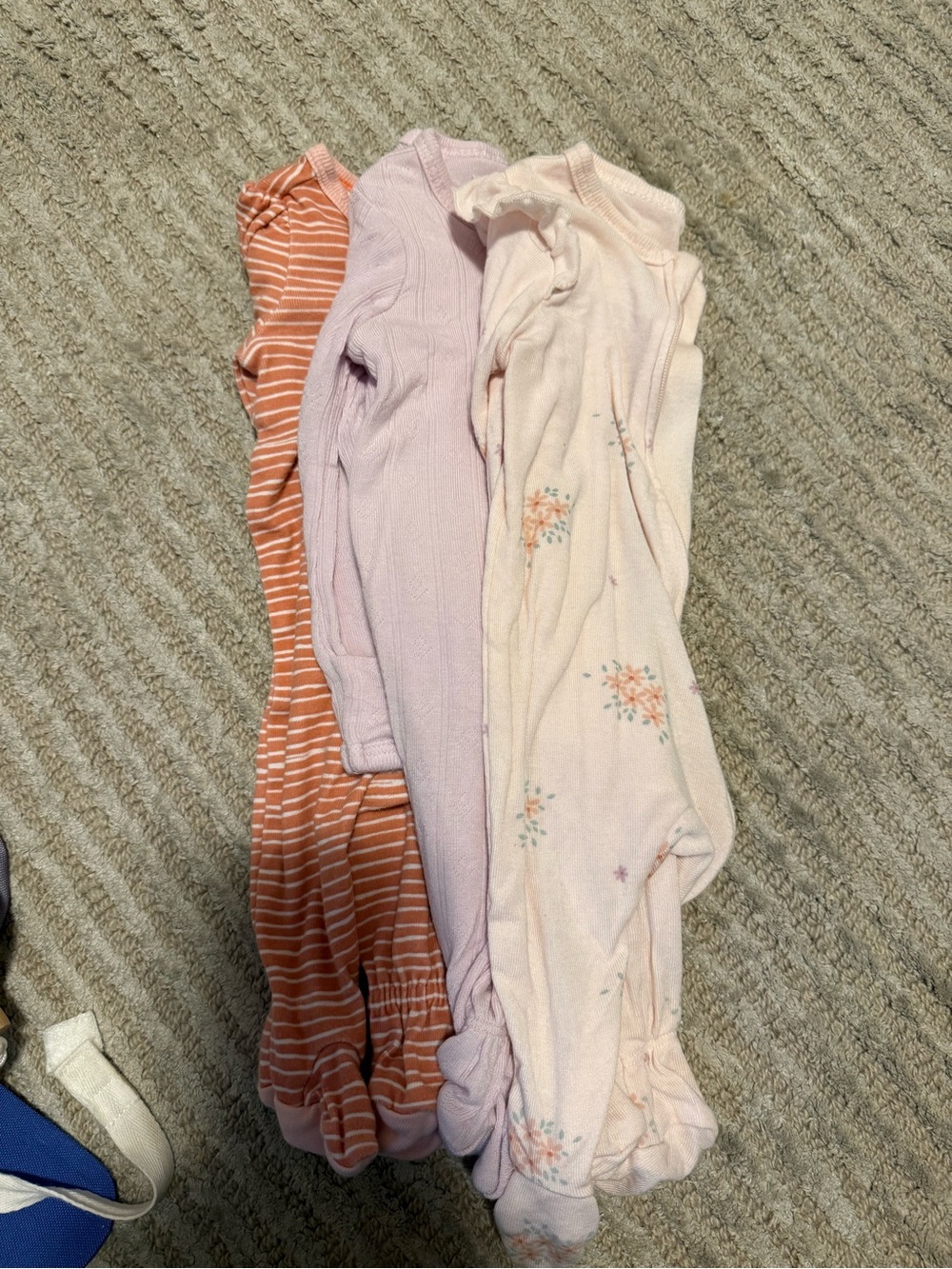 cloud island Girls Pajama Set - Rust, Lavender, Pale Pink Floral